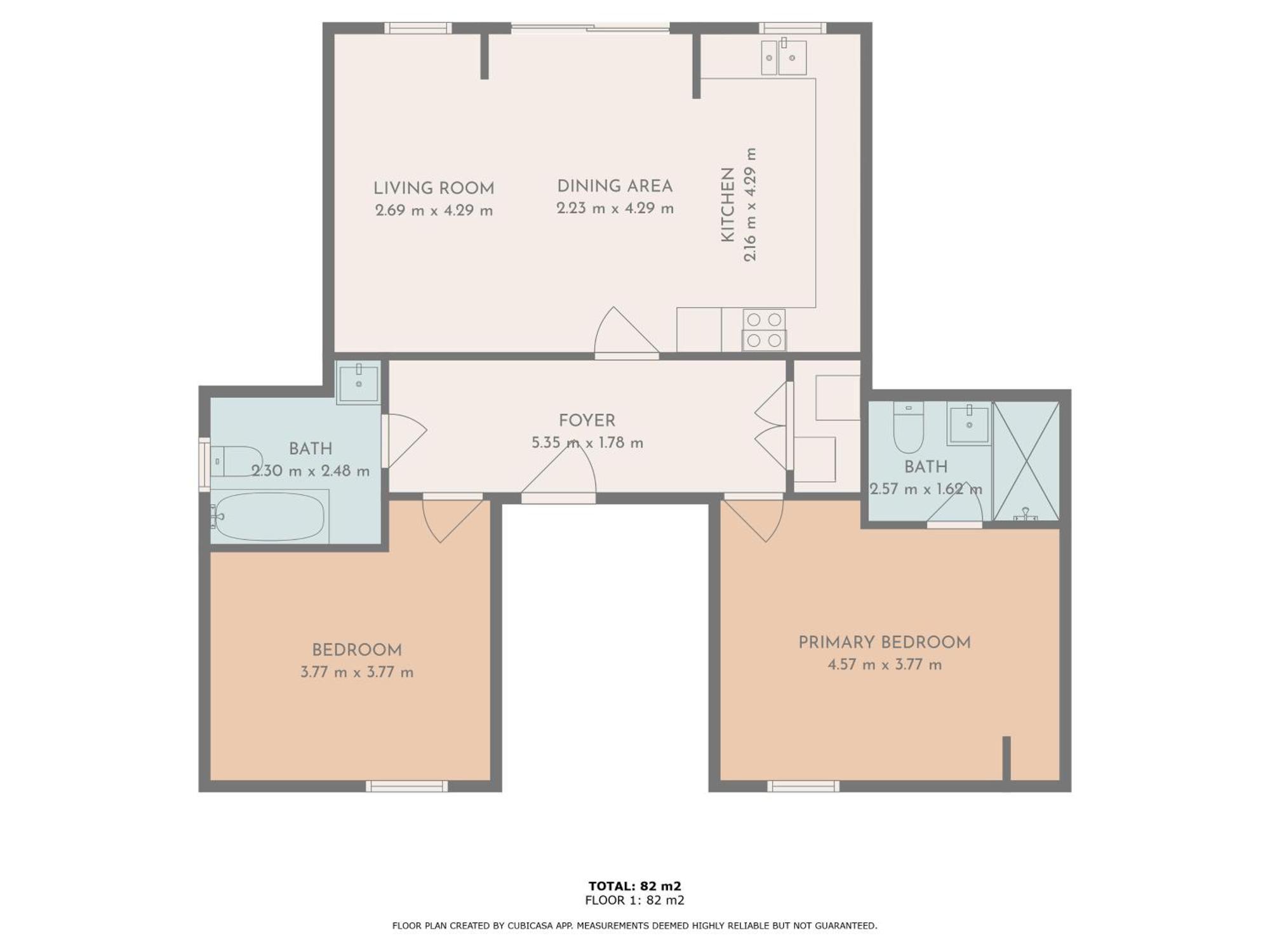 Appartamento Newly Refurbished 2 Bed With Fantastic View